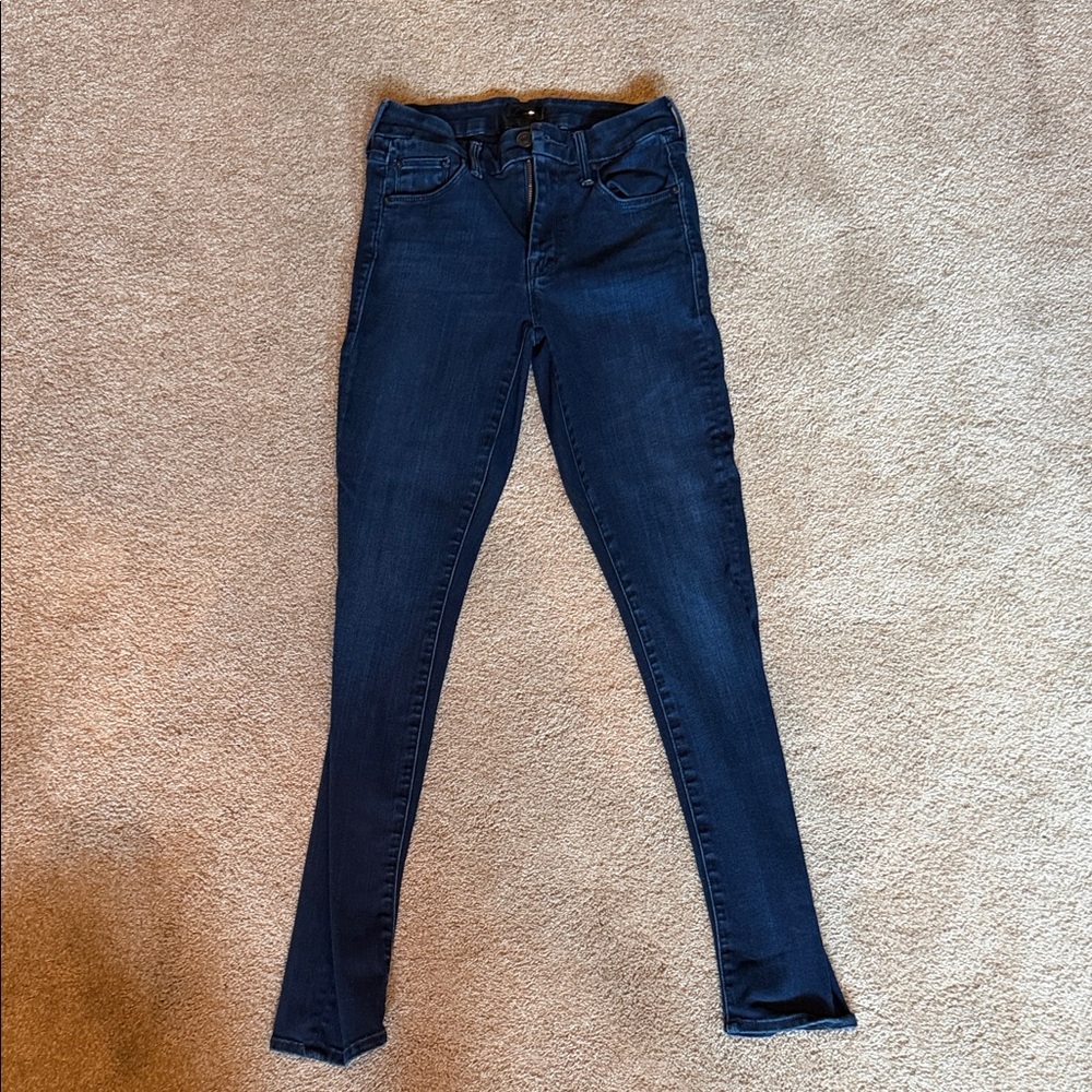 MOTHER Dark Blue Women's Skinny Jeans